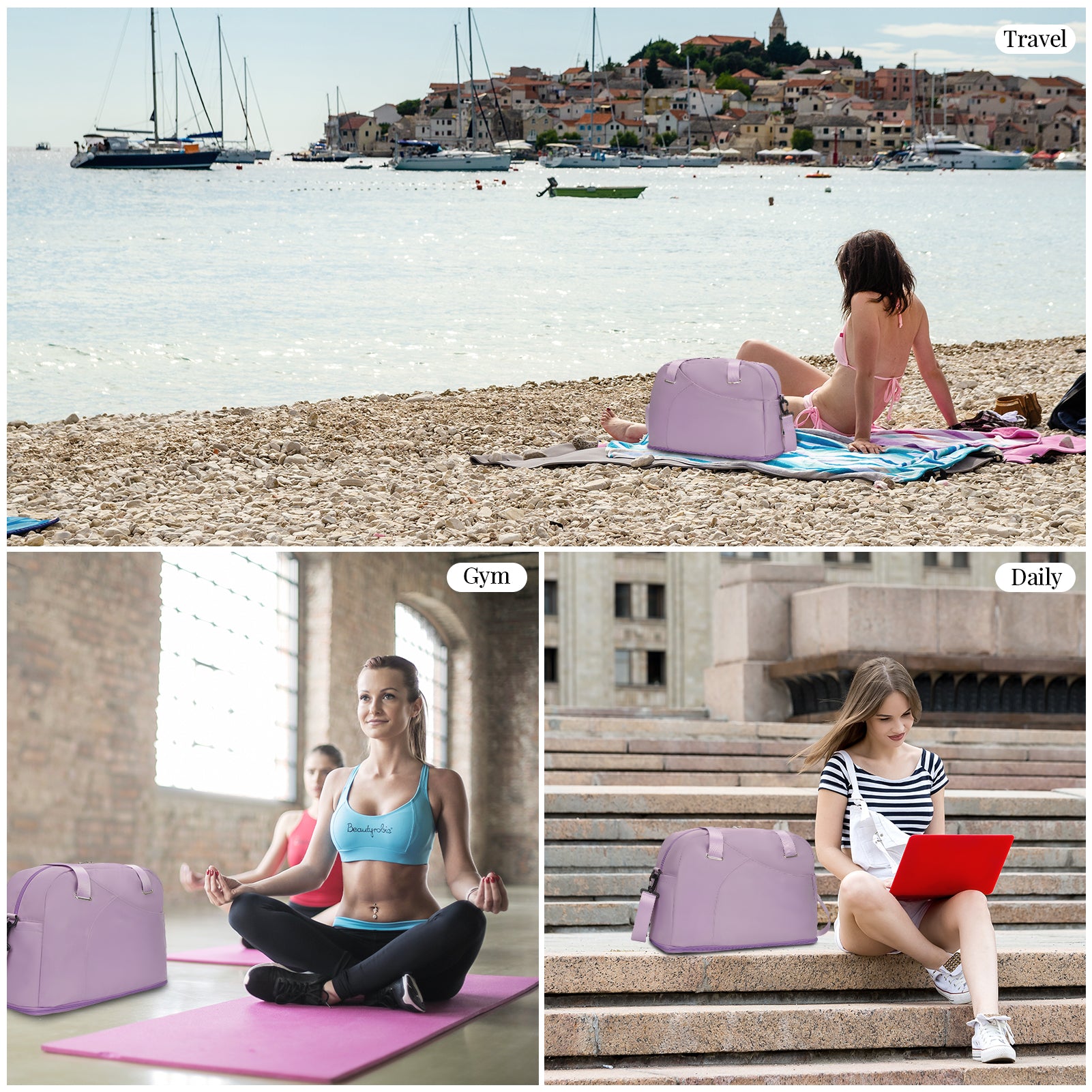 Hp hope Travel Duffel Bag for Women,