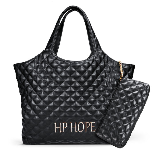 Hp hope Tote Bag for Women,Canvas Tote Bag with Pockets